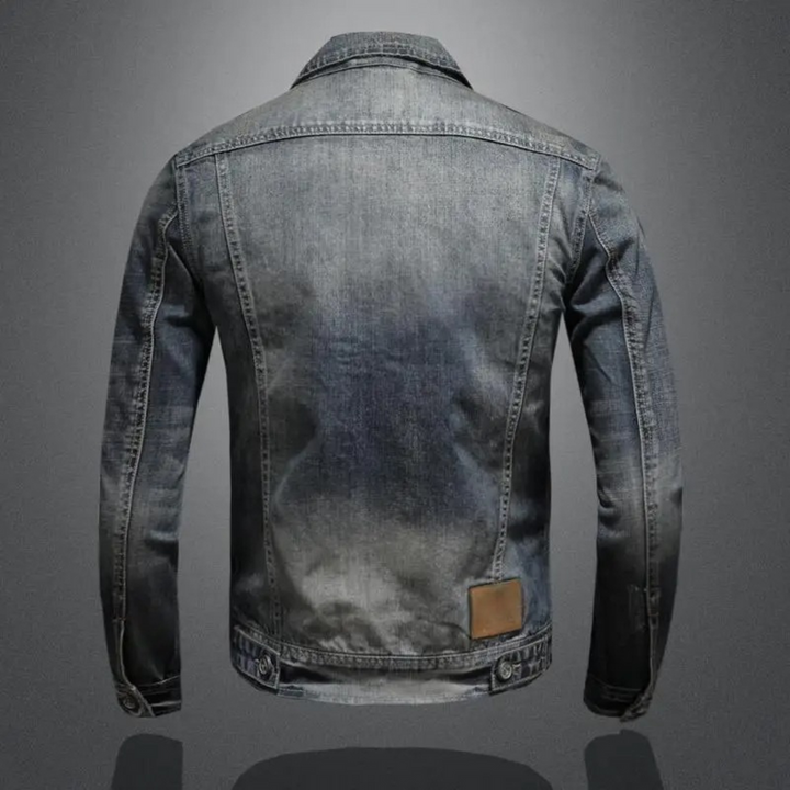 Karl™ | Klassisk jeansjacka med rå kant