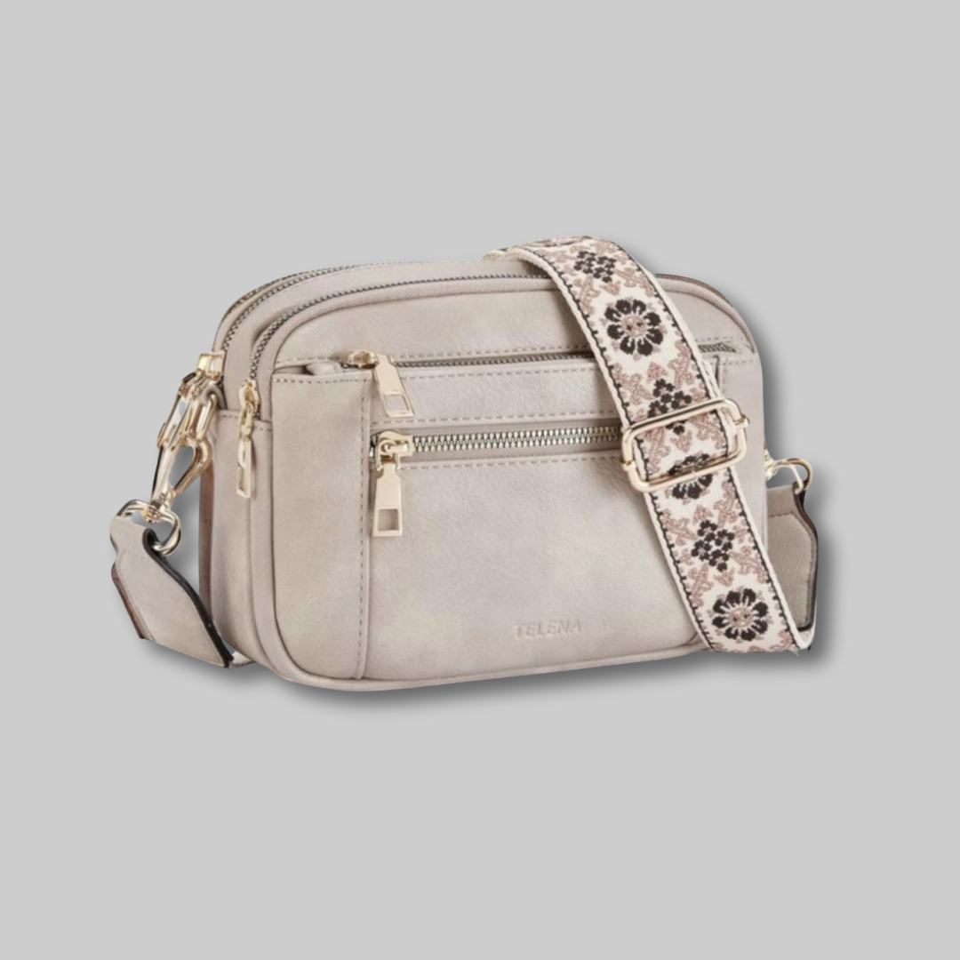 Stride™ -  Elegant Läderaxelväska