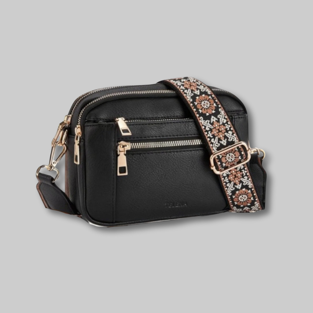 Stride™ -  Elegant Läderaxelväska