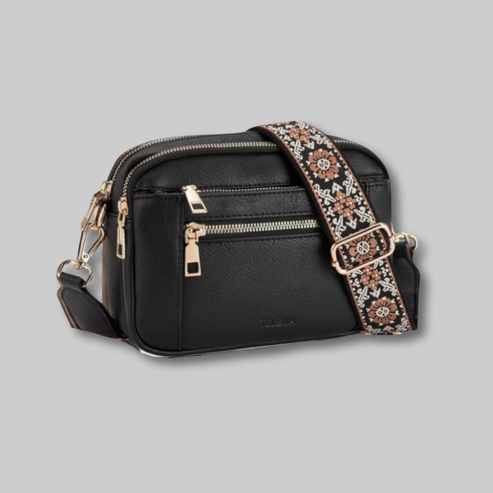 Stride™ -  Elegant Läderaxelväska