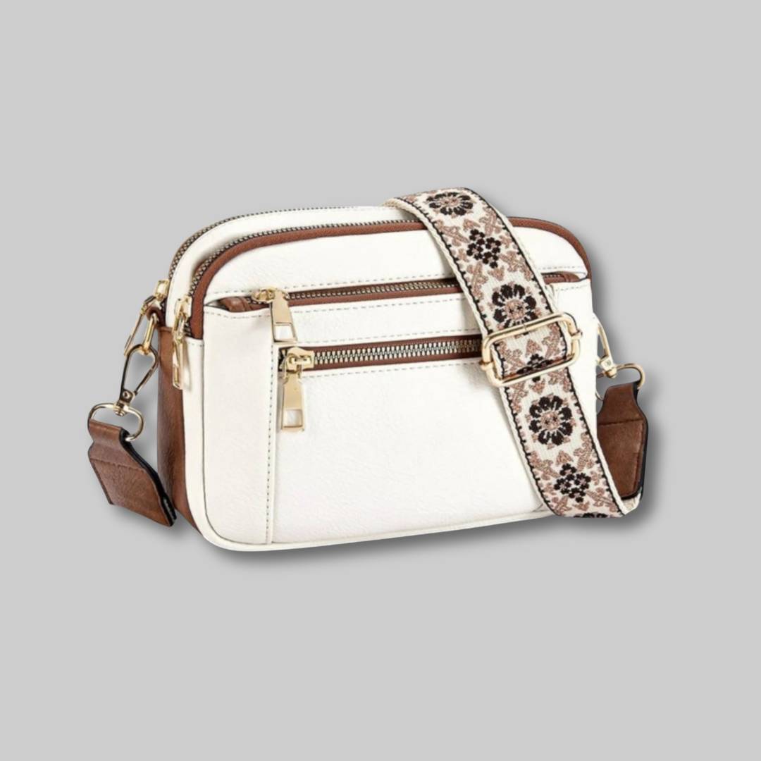 Stride™ -  Elegant Läderaxelväska