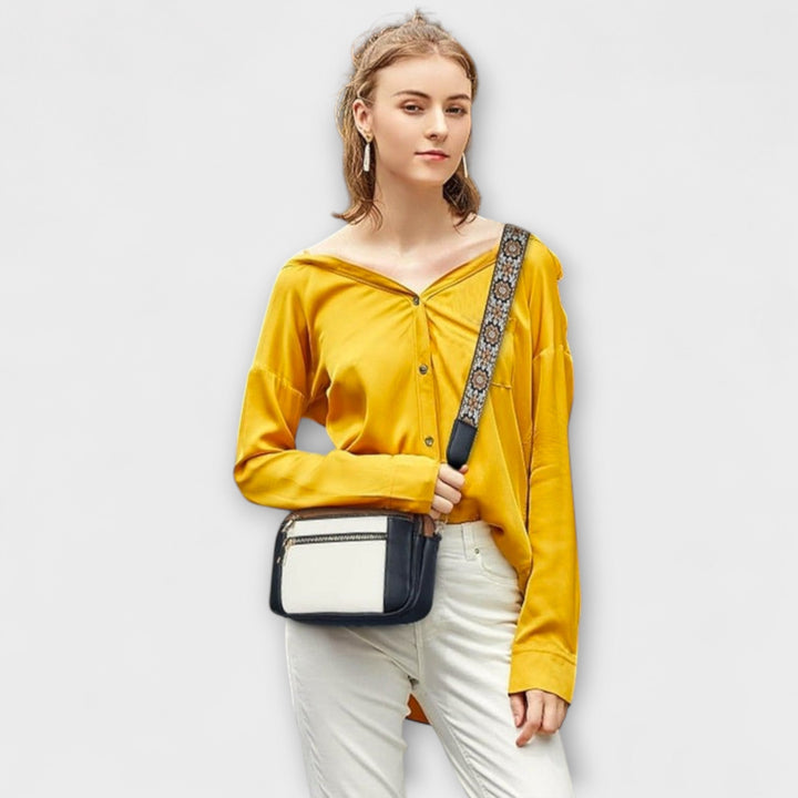 Stride™ -  Elegant Läderaxelväska